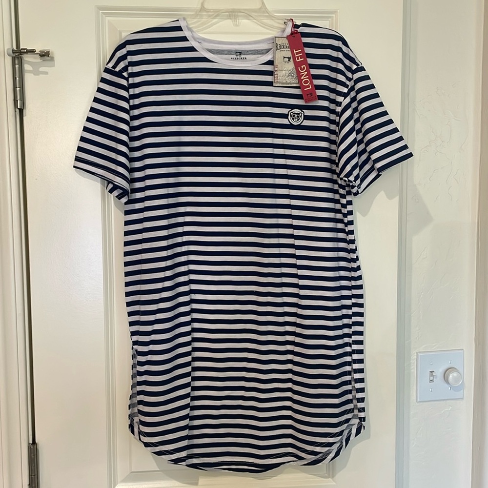 Bleeker and Mercer men’s striped shirt size large